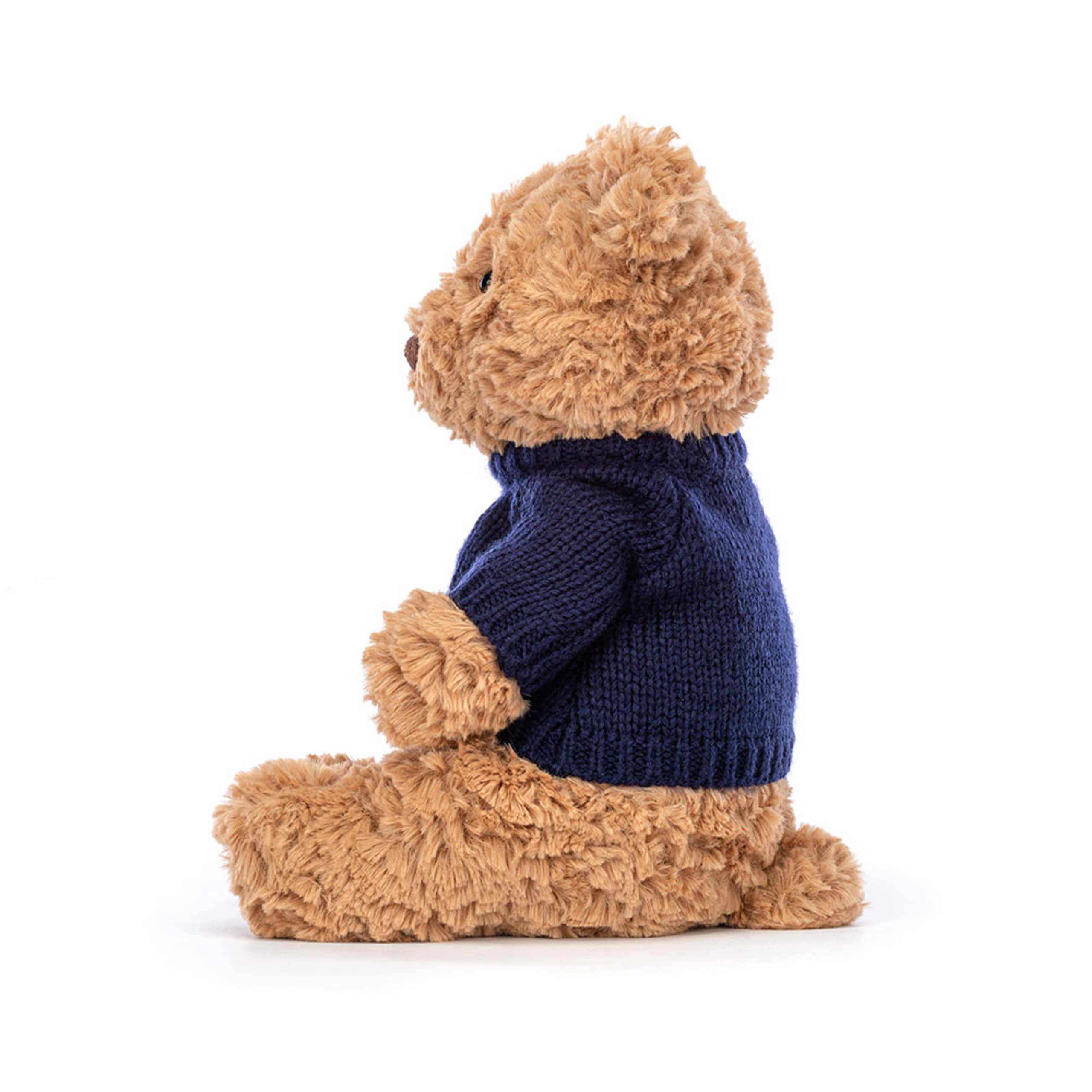 Bartholomew Bear with Personalized Navy Jumper - Image 3